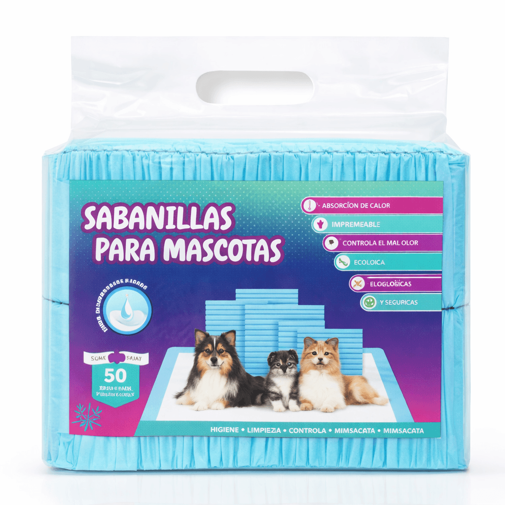 Sabanillas para Mascotas HEI 60 x 90 cm 50 Unidades