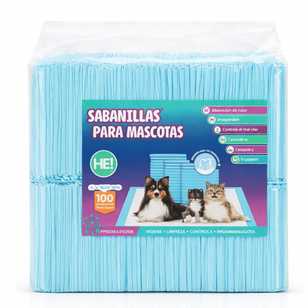 Sabanillas para Mascotas HEI 60 x 45 cm 100 Unidades
