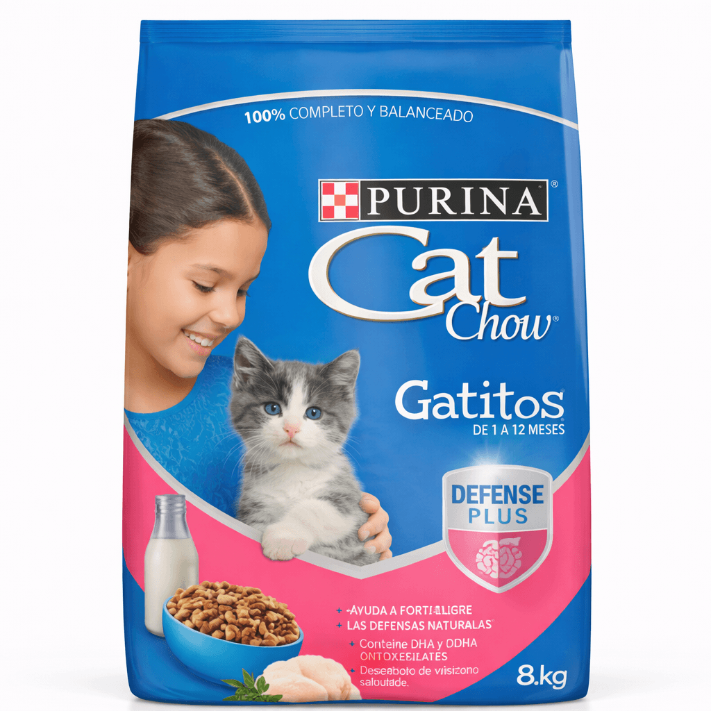 Cat Chow Gatitos Alimento para Gatos 8 Kg