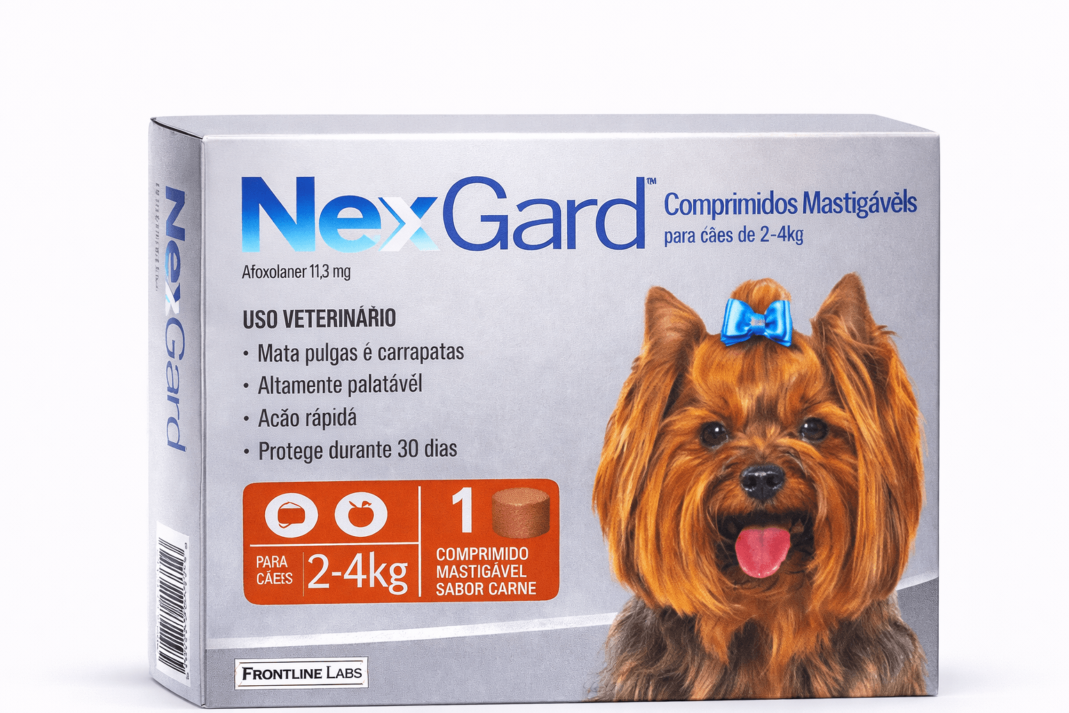 NexGard Antiparasitario para Perros de 2 a 4 Kg 1 Comprimido
