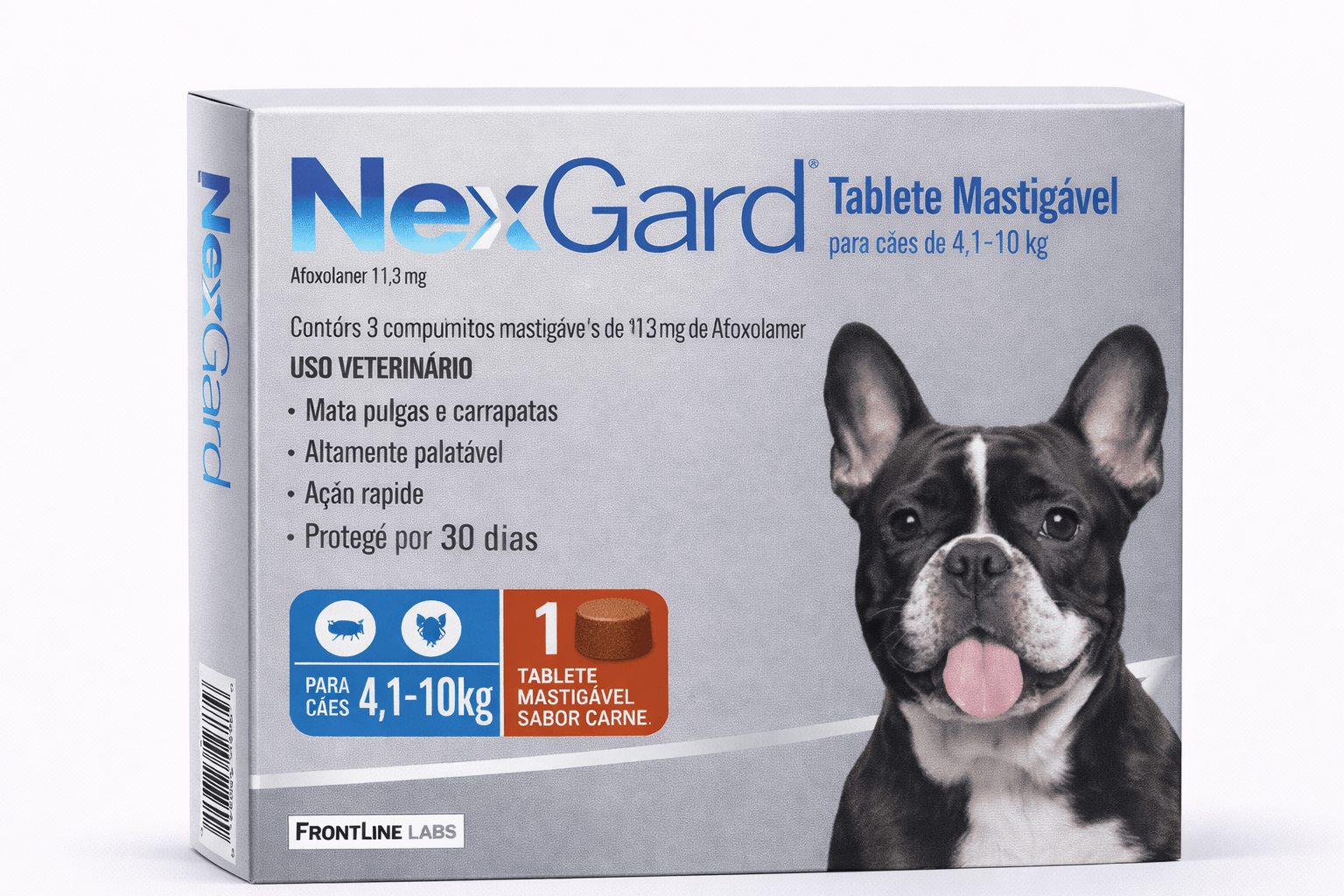 NexGard Antiparasitario para Perros de 4 a 10 Kg 1 Comprimido