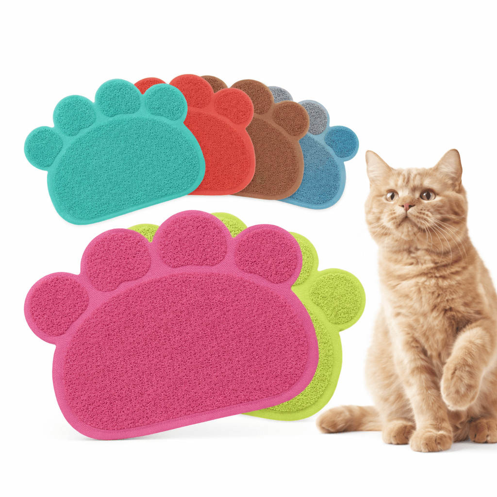 Alfombrilla Huellita para Gato en Colores Surtidos