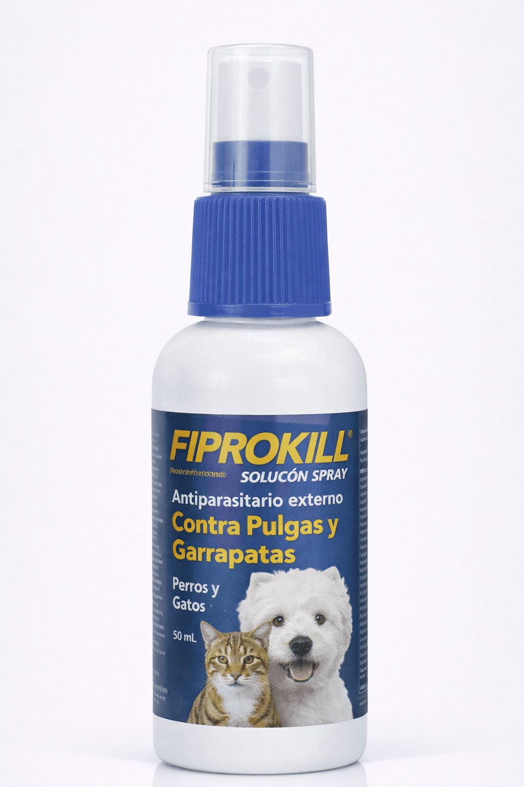Fiprokill Solución Spray Antiparasitario para Perros y Gatos 50 mL