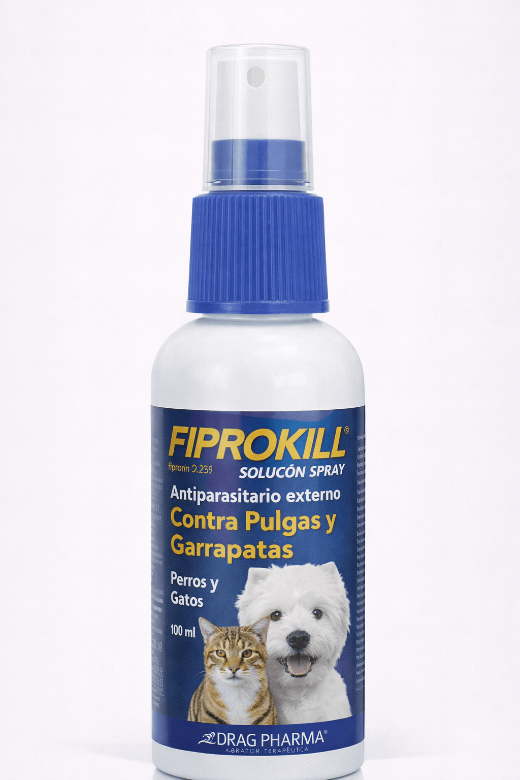 Fiprokill Solución Spray Antiparasitario para Perros y Gatos 100 mL