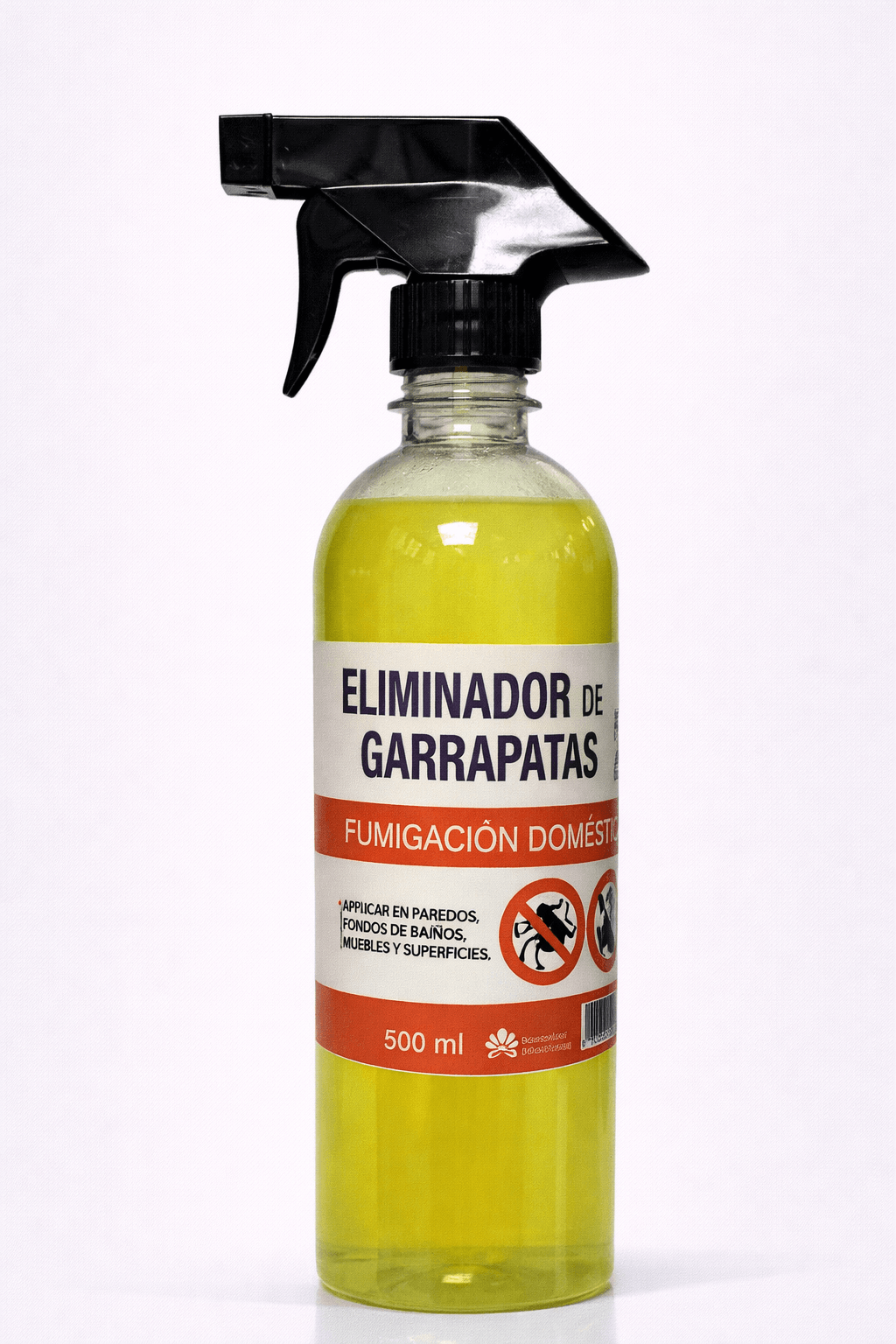 Eliminador de Garrapatas Fumigación Doméstica 500 mL