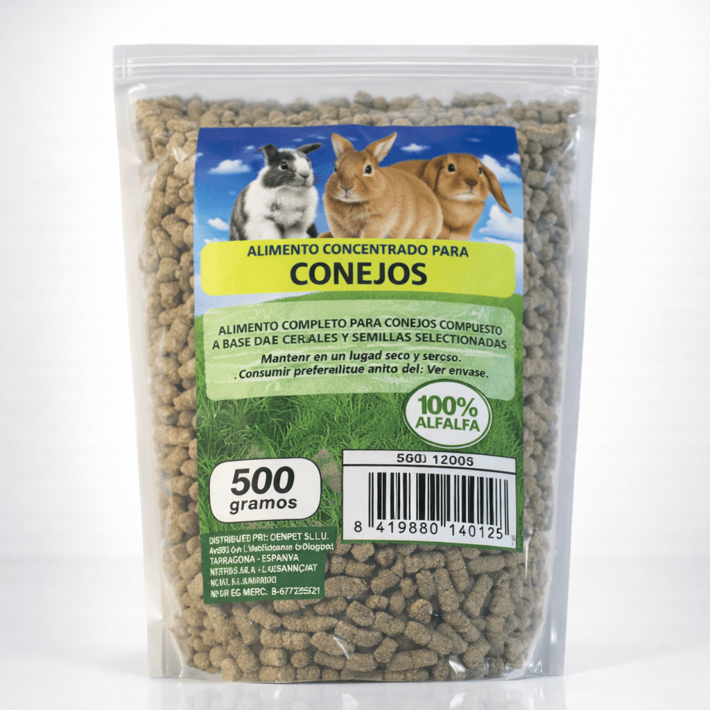 Alimento para Conejos 500 Gramos