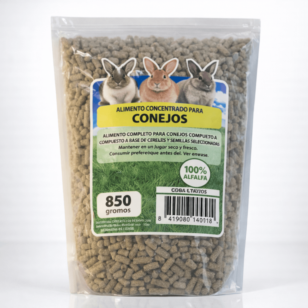Alimento para Conejos 850 Gramos