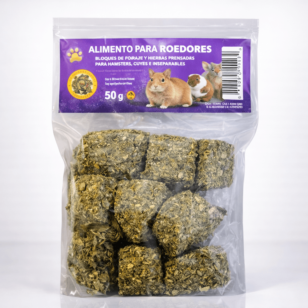 Cubos de Alfalfa para Roedores