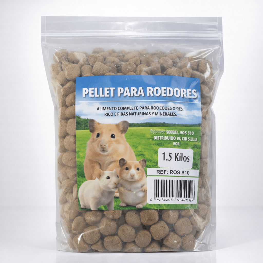 Pellet para Roedores 1.5 Kilos