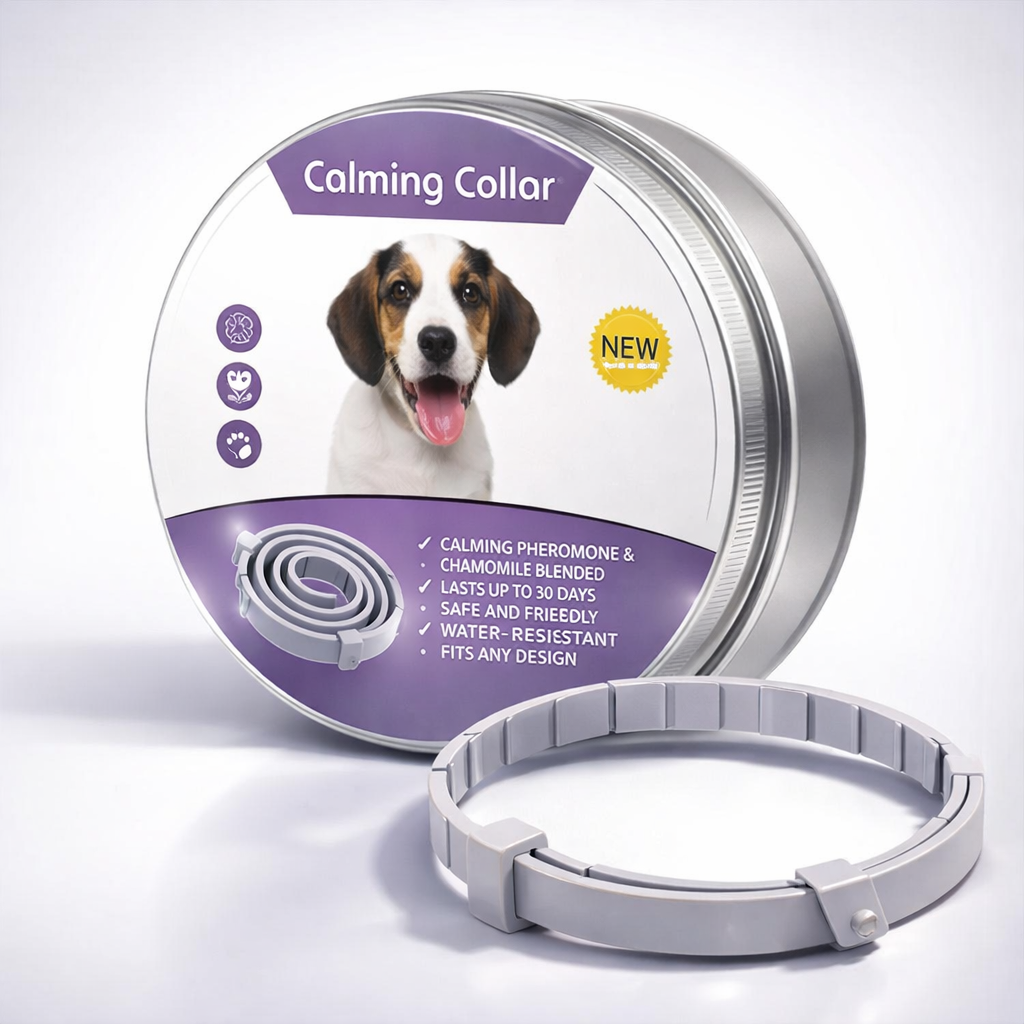 Collar Calmante para Perros con Feromonas y Manzanilla 62 cm / 60 g