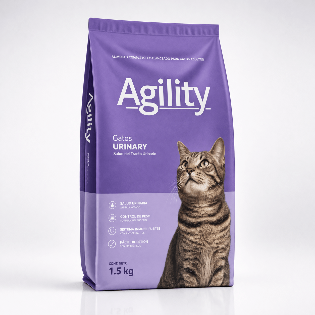 Alimentos para Gatos Urinary Agility Salud del Tracto Urinario 1.5 kg