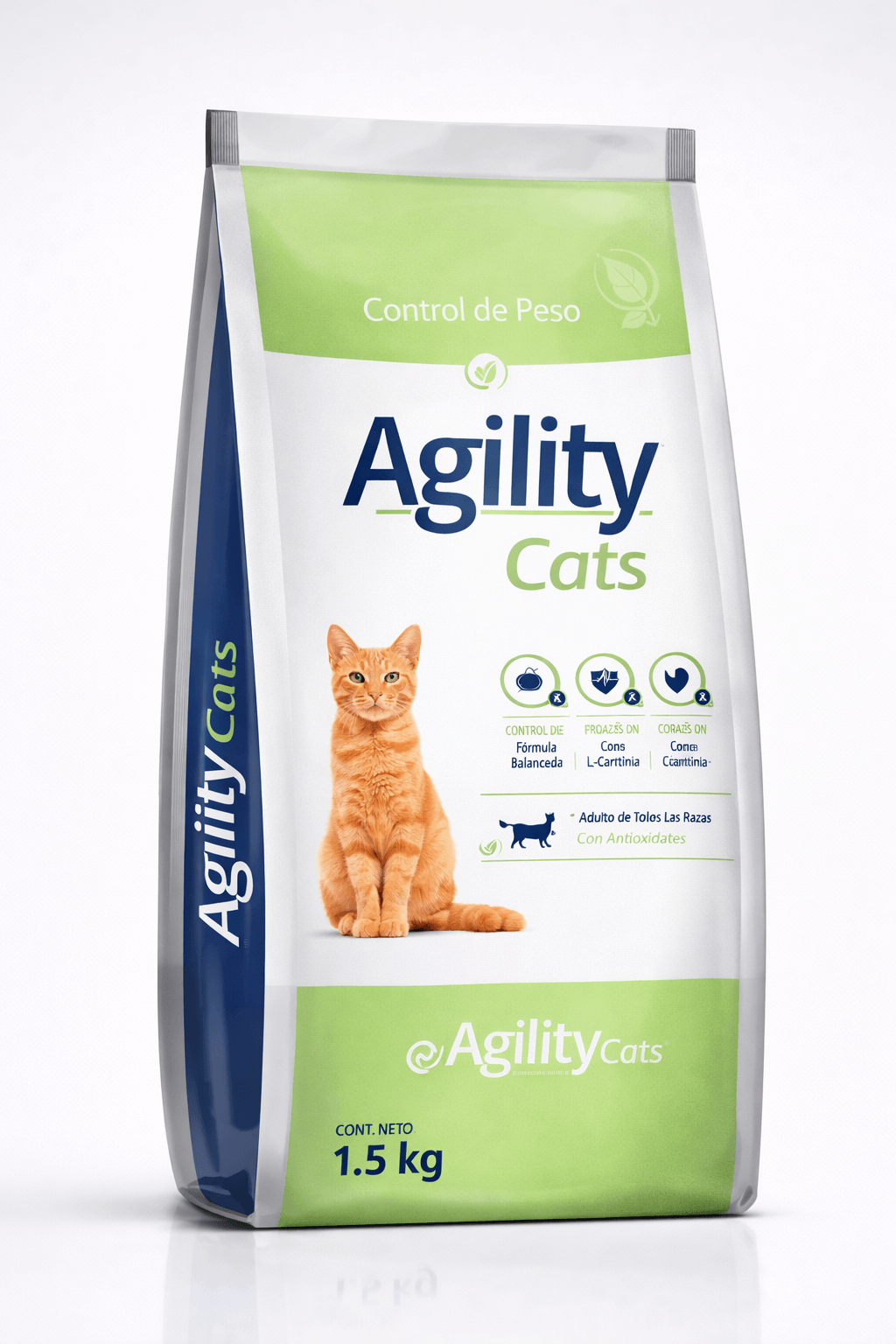 Alimentos para Gatos Agility Control de Peso 1.5 kg