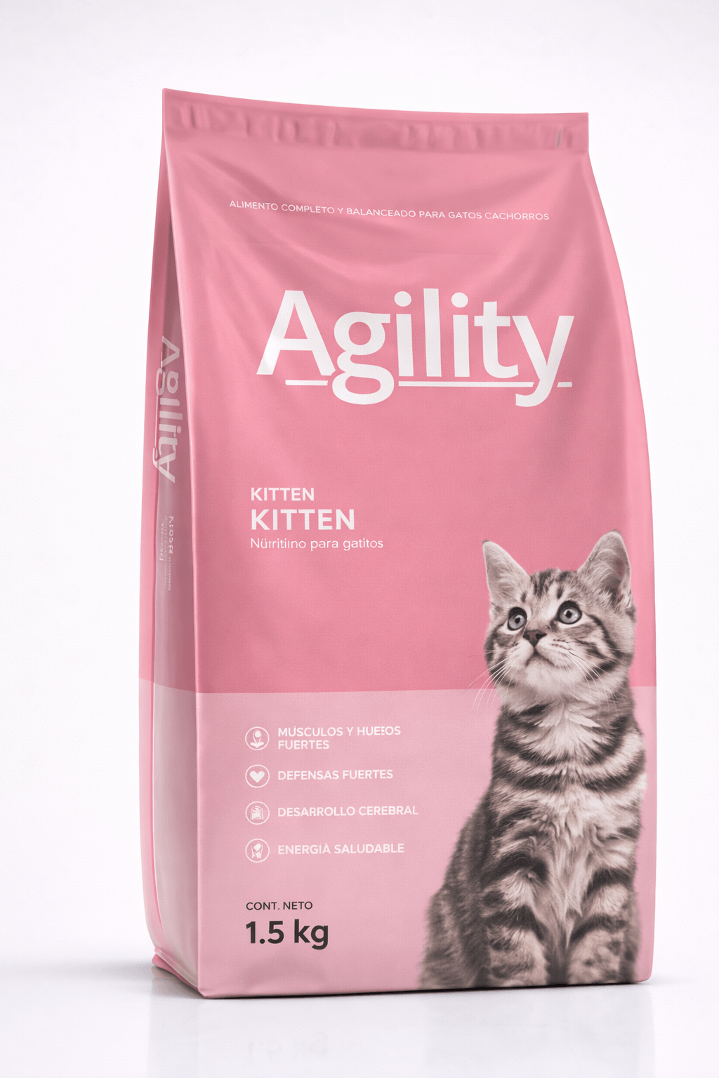Alimentos para Gatos Agility Kitten Nutritivo 1.5 kg