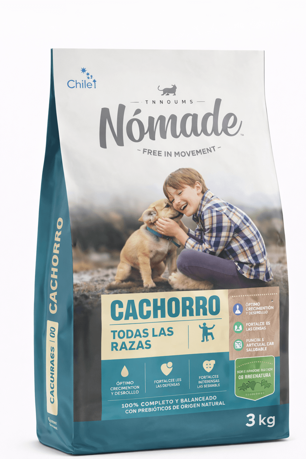 Nómade Cachorro Todas las Razas Alimento para Perros 3 Kg