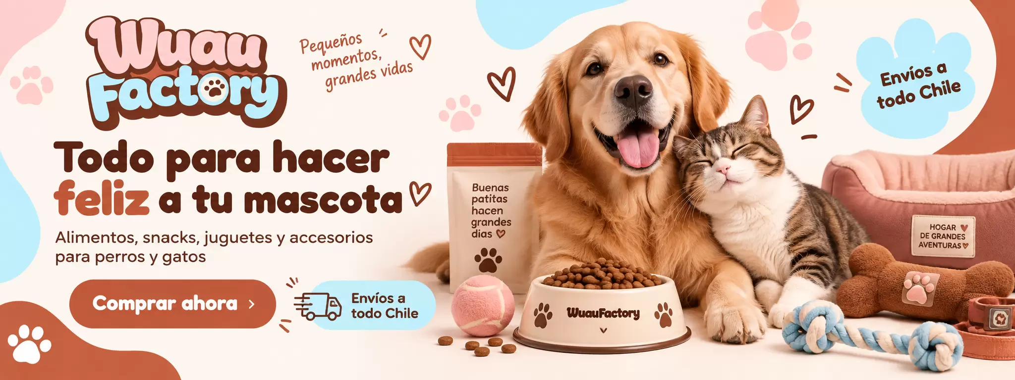 Todo para hacer feliz a tu mascota